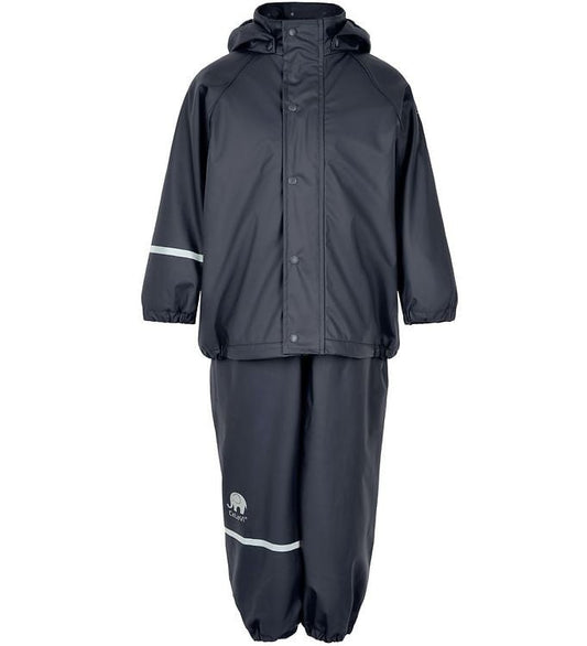 Set jacheta+pantaloni de vreme rece, ploaie si windstopper - CeLaVi - Navy