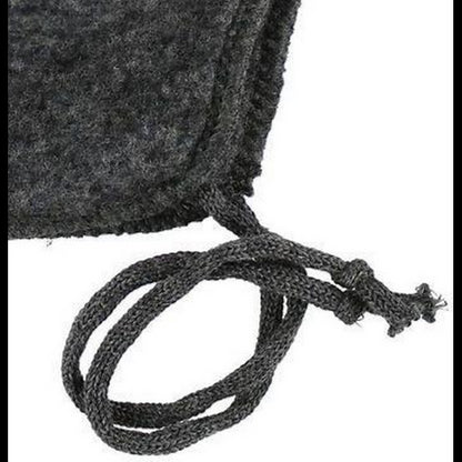 Caciula Joha lână merinos tip fleece - Charcoal