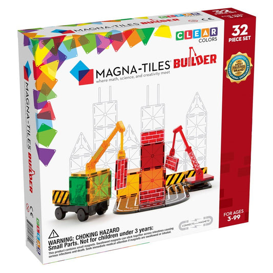 Magna-Tiles Builder, set magnetic