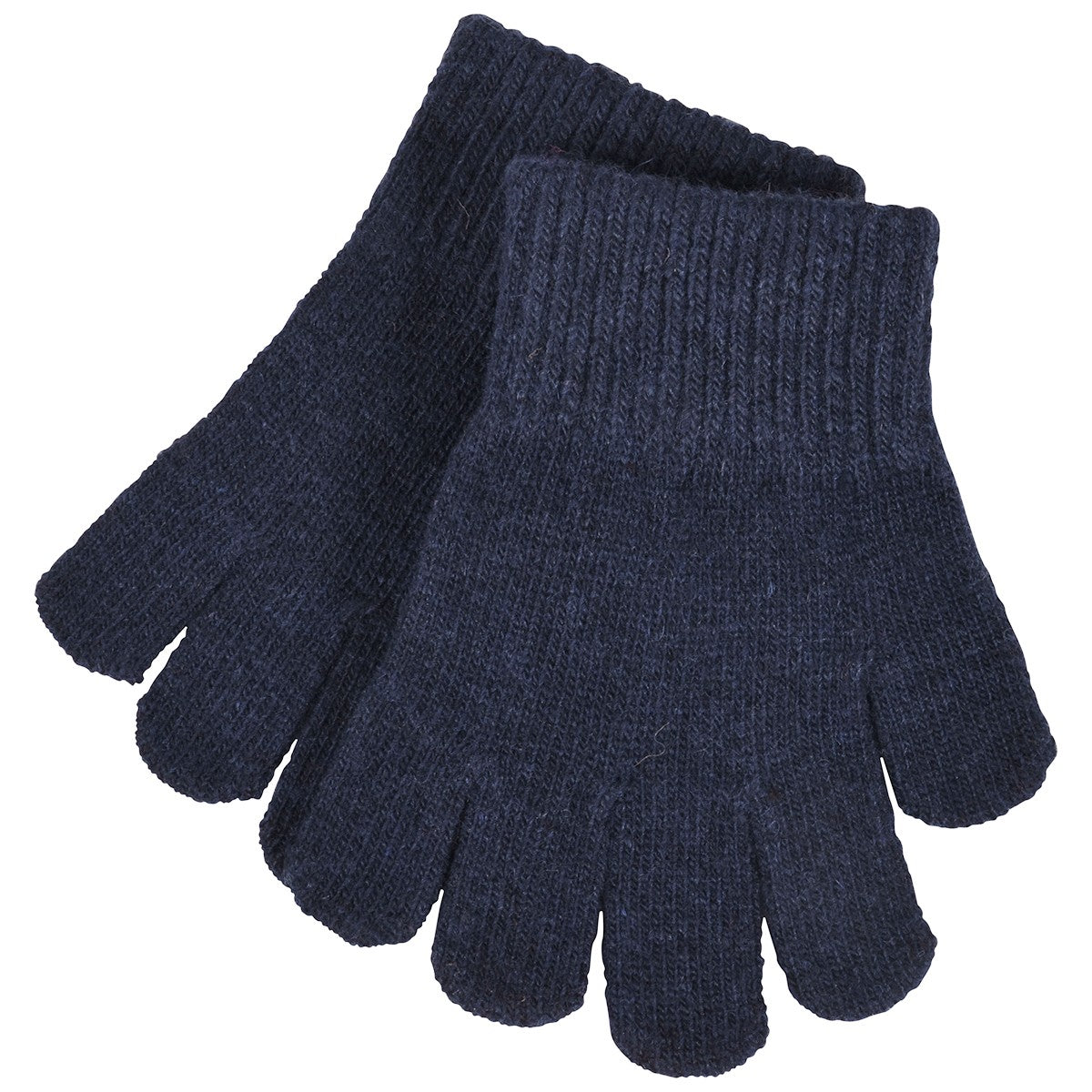 Manusi tricotate cu lana Magic Gloves Mikk-line - Blue Nights