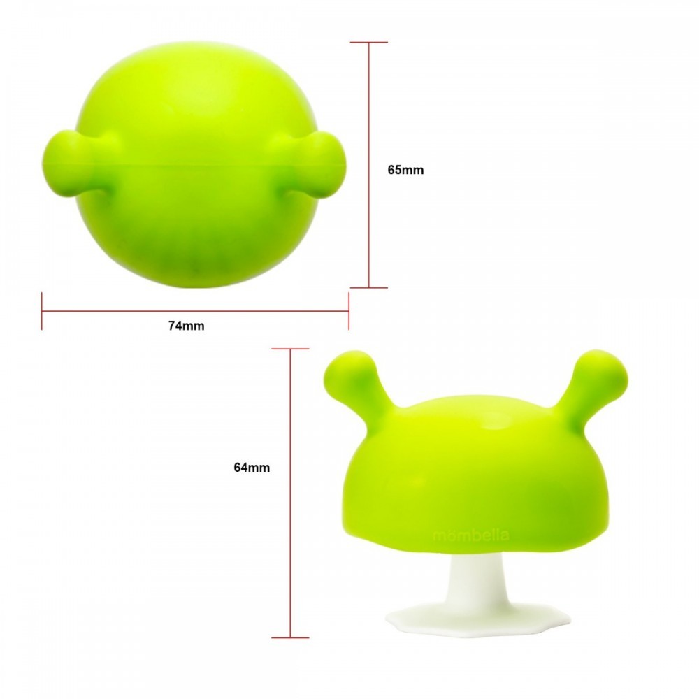 Inel Gingival Din Silicon, Mombella, Ciupercuta Verde