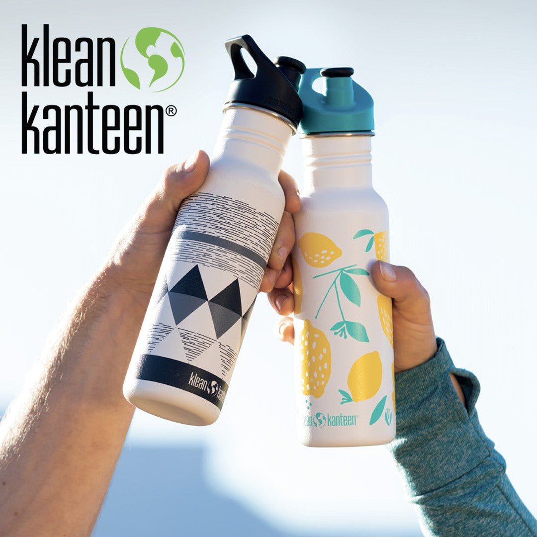 Recipient din otel inoxidabil 532 ml cu capac sport - Klean Kanteen - Classic Pepper Ridge