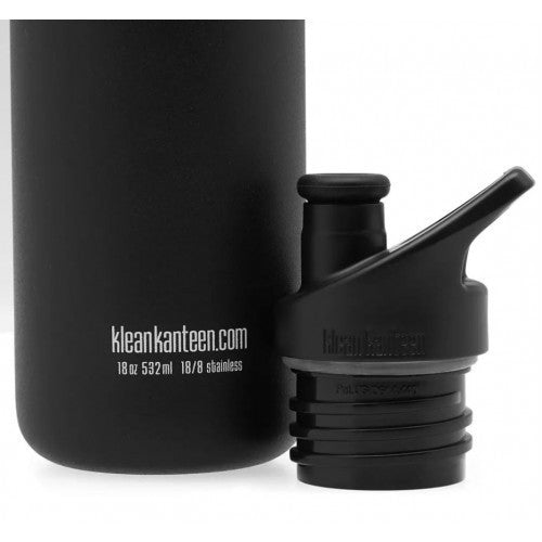 Recipient din otel inoxidabil 800 ml cu capac sport - Klean Kanteen - Classic Pepper Ridge