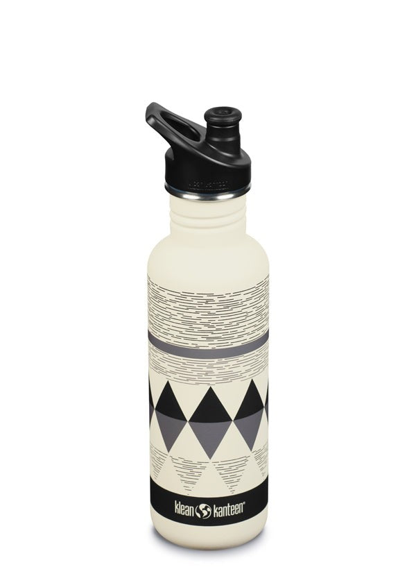 Recipient din otel inoxidabil 800 ml cu capac sport - Klean Kanteen - Classic Pepper Ridge