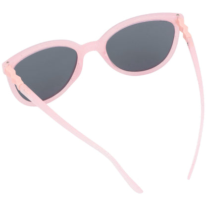 Ochelari de soare Ki ET LA, 4-6 ani - Butterfly Pink Glitter