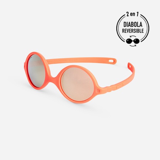Ochelari de soare Ki ET LA, 0-12 luni - Fluo Orange