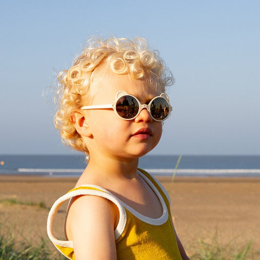 Ochelari de soare Ki ET LA, 1-2 ani - Ourson Cream