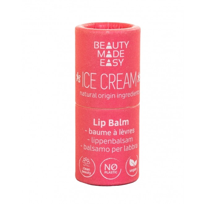 Balsam buze zero plastic, Ice Cream, Beauty Made Easy, 5,5 g
