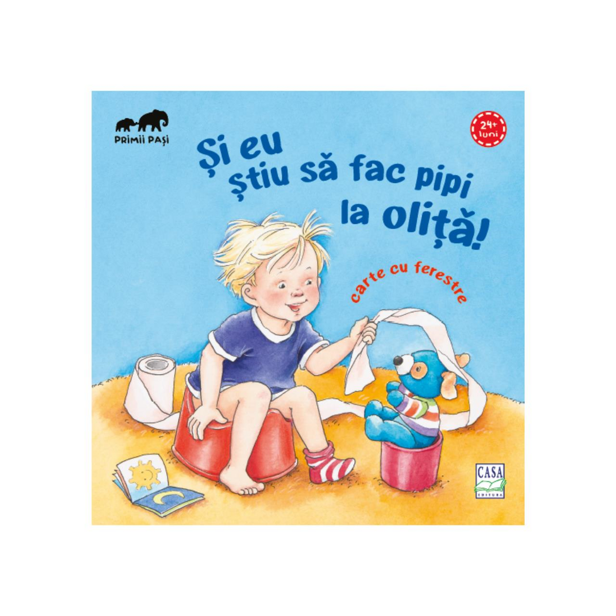 Si eu stiu sa fac pipi la olita!