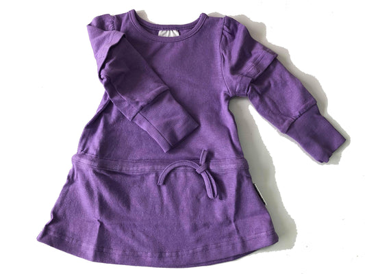 Tunica  (2 in 1) ManyMonths canepa si bumbac organic - Sheer Violet