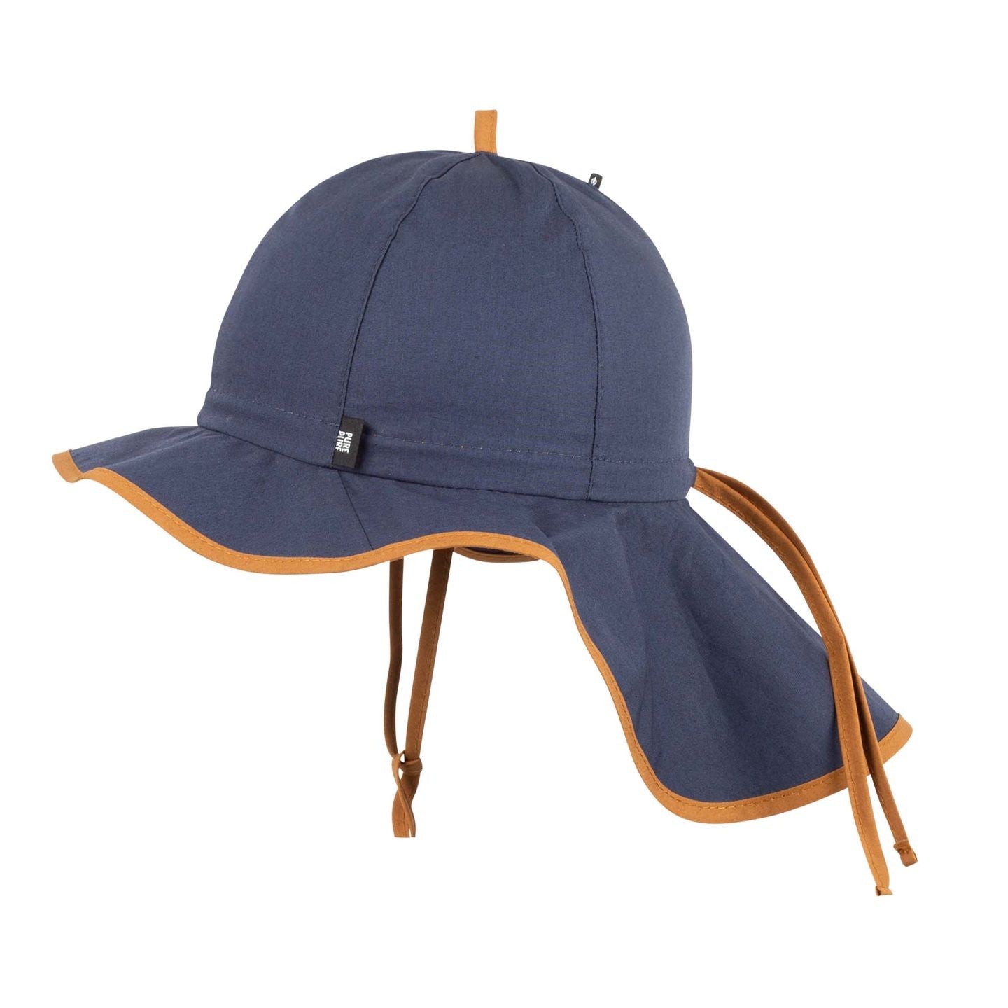 Pălărie ajustabilă Light Pure Pure bumbac organic - Indigo