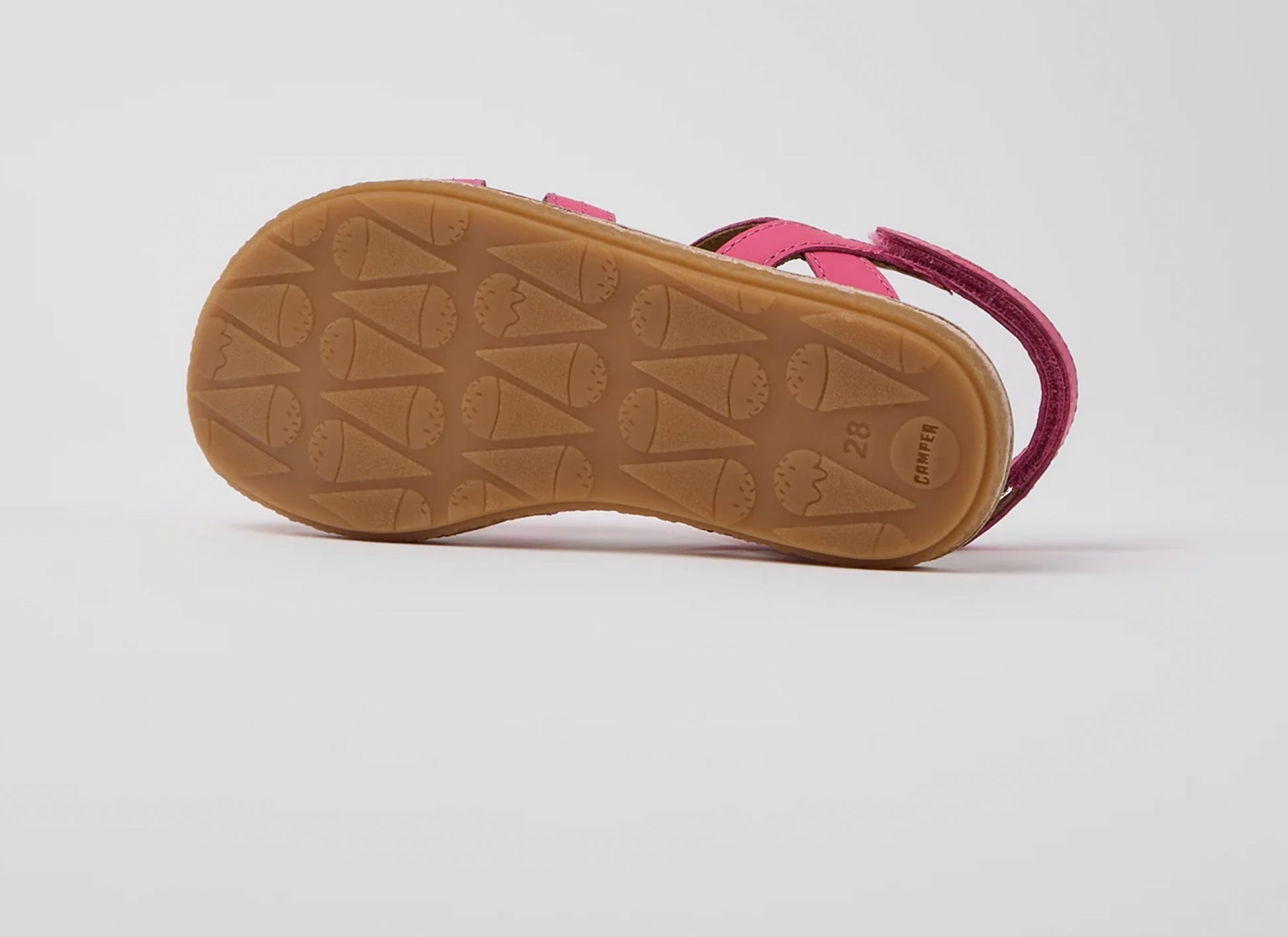 Sandale din piele Miko - Roz - Camper