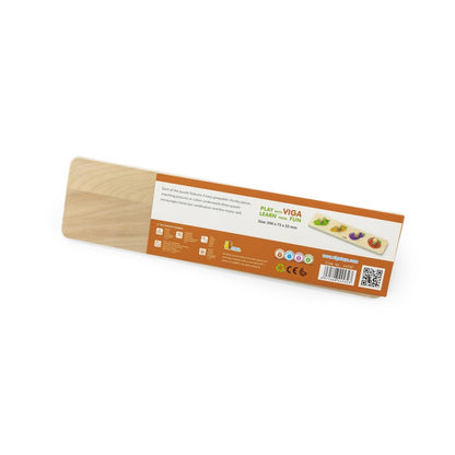 Puzzle Montessori cu mâner, Legume, Viga