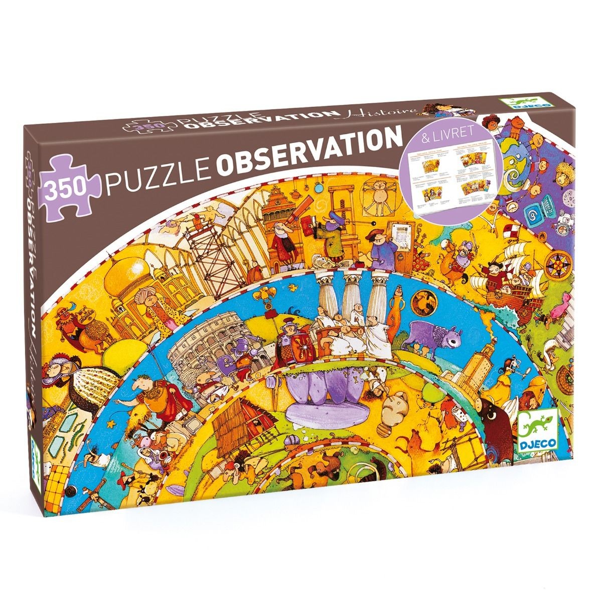 Puzzle observatie Djeco - Evolutie