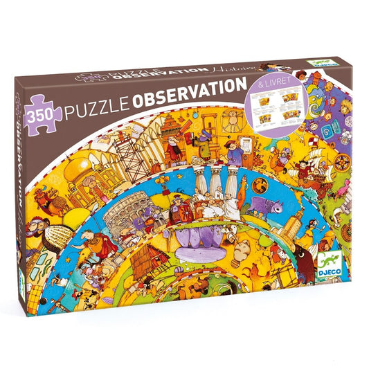 Puzzle observatie Djeco - Evolutie