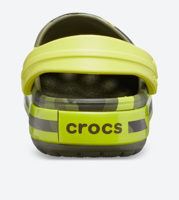 Slapi Crocs Crocband Multi Graphic Clogs - Citrus