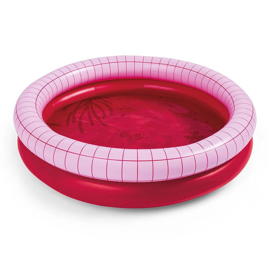 Dippy, piscinǎ gonflabilǎ, 120 cm, rosu, Quut Toys