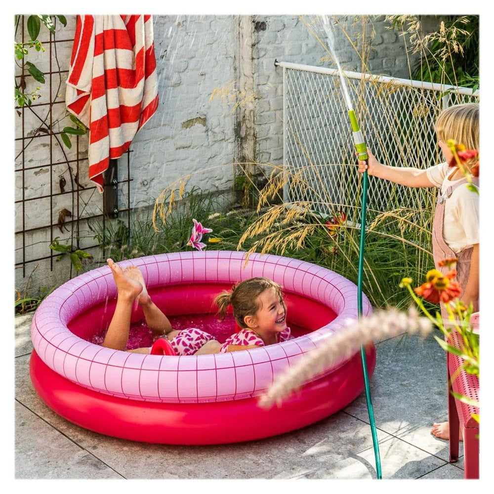 Dippy, piscinǎ gonflabilǎ, 120 cm, rosu, Quut Toys