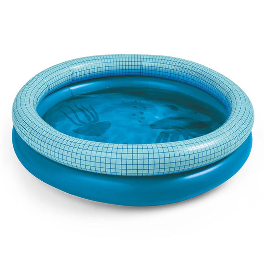 Dippy, piscinǎ gonflabilǎ, 120 cm, albastru, Quut Toys