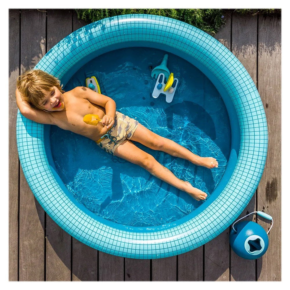 Dippy, piscinǎ gonflabilǎ, 120 cm, albastru, Quut Toys