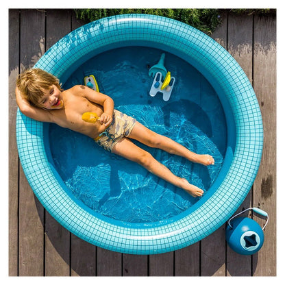 Dippy, piscinǎ gonflabilǎ, 120 cm, albastru, Quut Toys