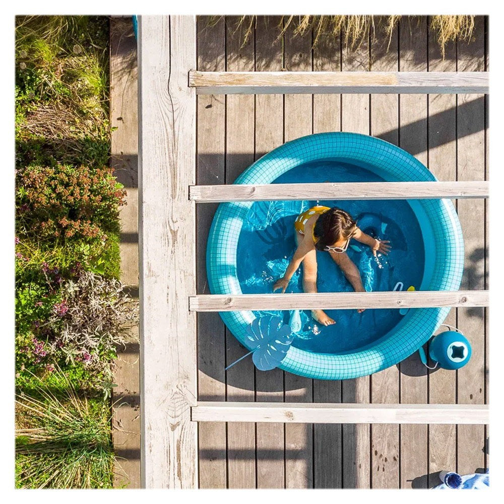 Dippy, piscinǎ gonflabilǎ, 120 cm, albastru, Quut Toys