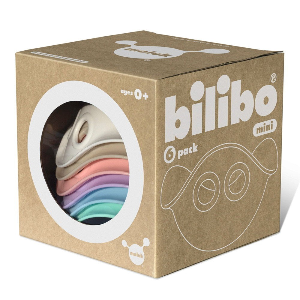 Bilibo Mini, nordic colors, set cu 6 piese