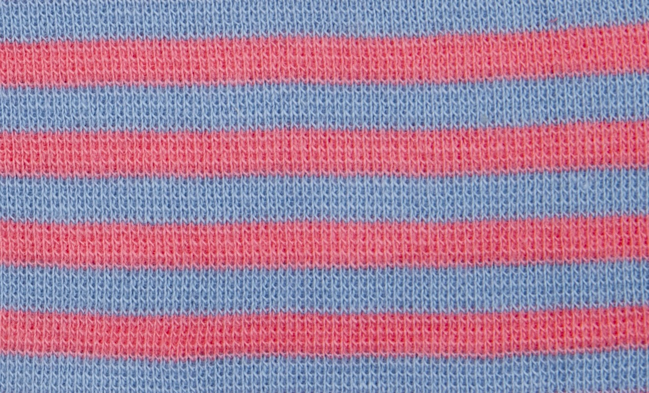 Palarie Pickapooh Lasse Cayenne cu banda tricotata multicolora piersica - albastru regatta UV 40