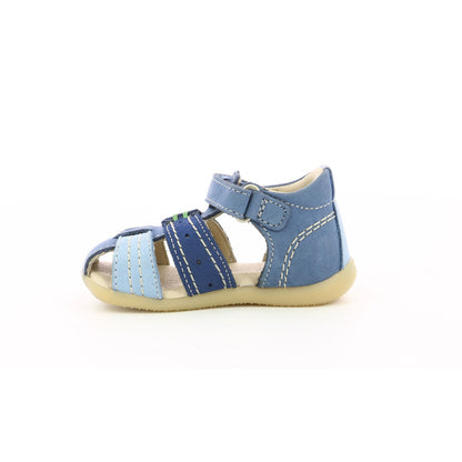Sandale Kickers - BIGBAZAR-2 Bleu tricolore