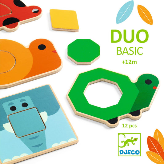 Jucarii Educative Puzzle duobasic, Djeco