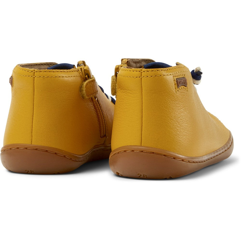 Ghete de piele Camper Peu Ankle Boot - Yellow