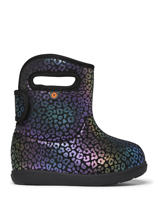 Cizme Baby Bogs II Rainbow Leopard Black Multi