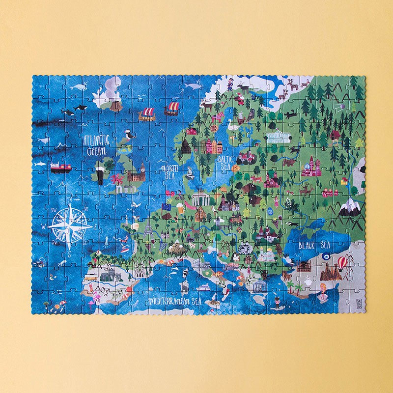 Puzzle Londji, Descoperă Europa