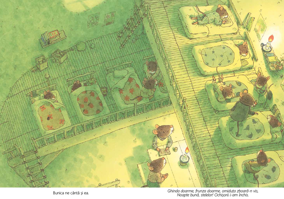 Familia Soricel merge la culcare