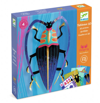 Joc creativ Insecte strălucitoare, Djeco